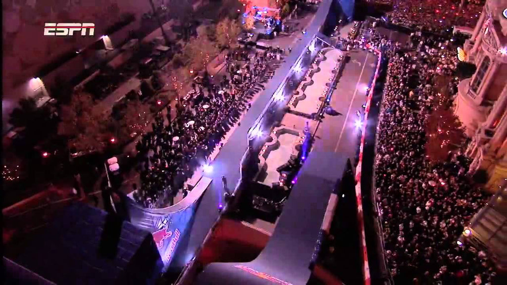 Robbie Maddison's 2008 New Year's Eve jump